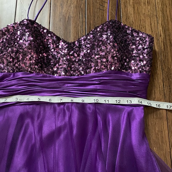 Purple Formal Prom Dress - Picture 5 of 6